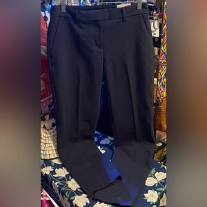 EXPRESS ANKLE MID RISE DARK BLUE STRETCH PANTS